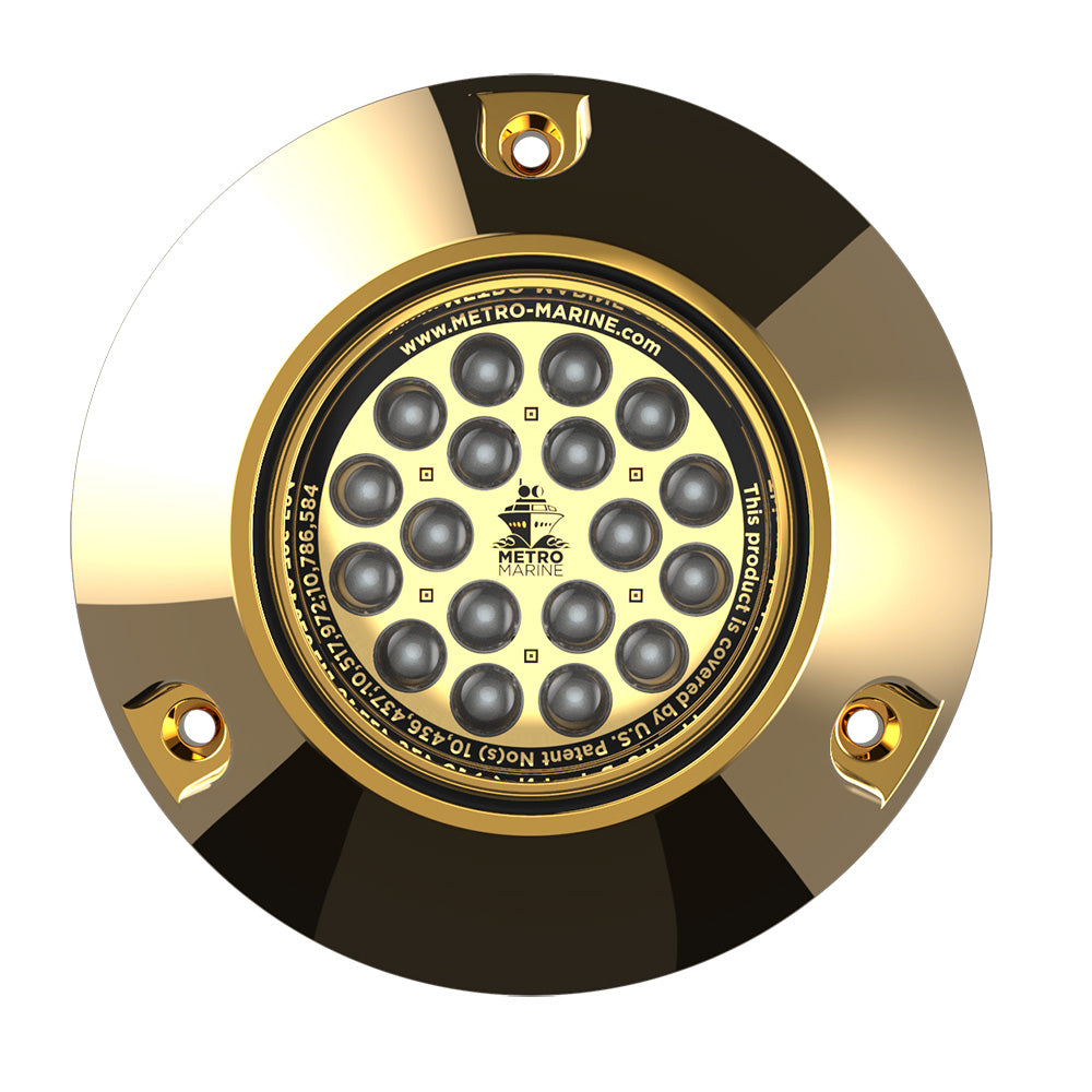 Metro Marine High-Output Submersible Underwater Light w/Intelligent Monochromatic LED's - Blue, 90? Beam