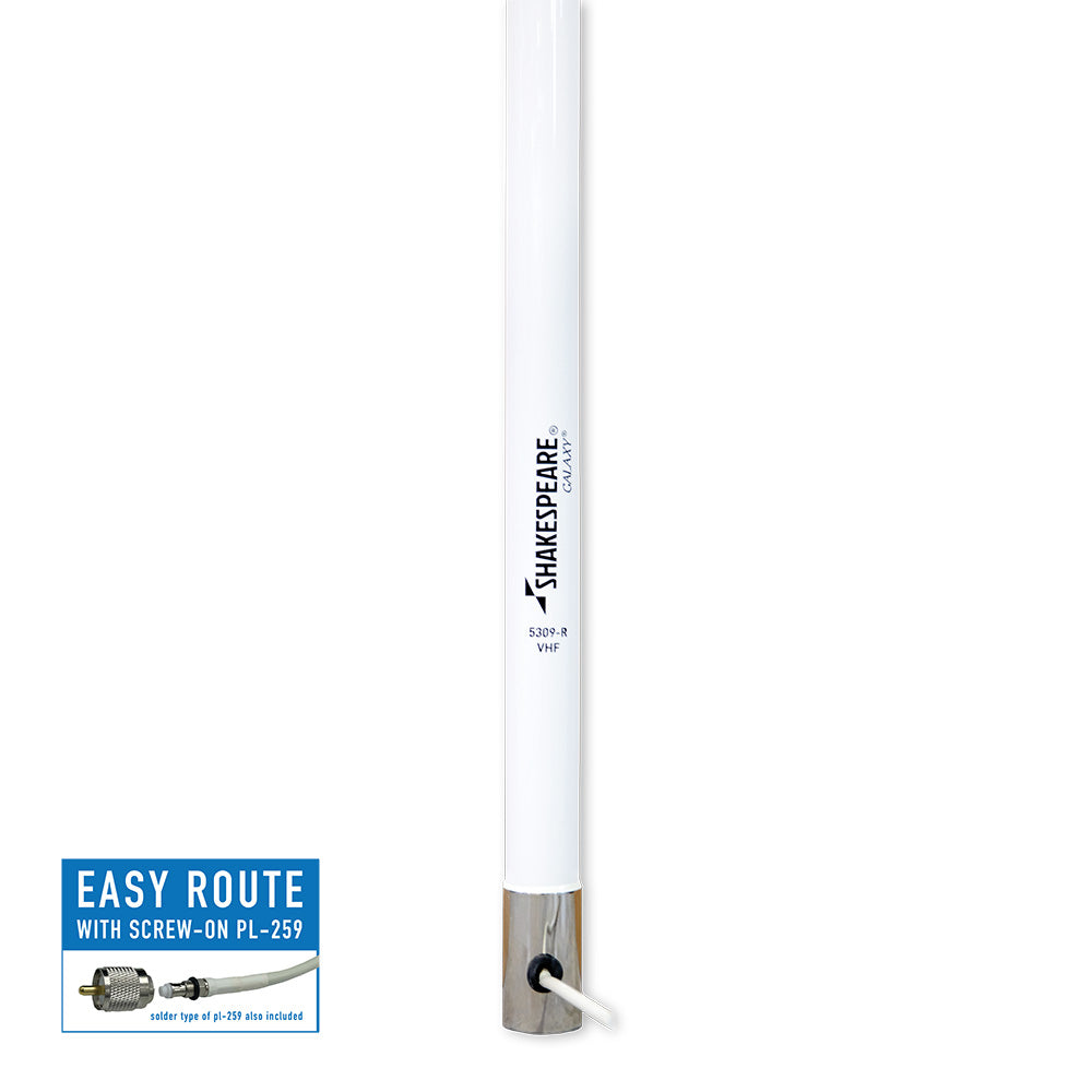 Shakespeare 5309R 23' VHF Galaxy Antenna Ships Via Truck