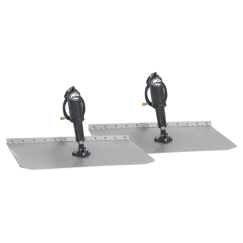 Lenco 12"x36" Standard Mount Trim Tab Kit 12v Requires Switch