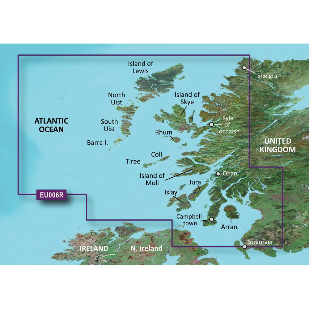 Garmin BlueChart? g3 Vision? HD - VEU006R - Scotland, West Coast - microSD*/SD*