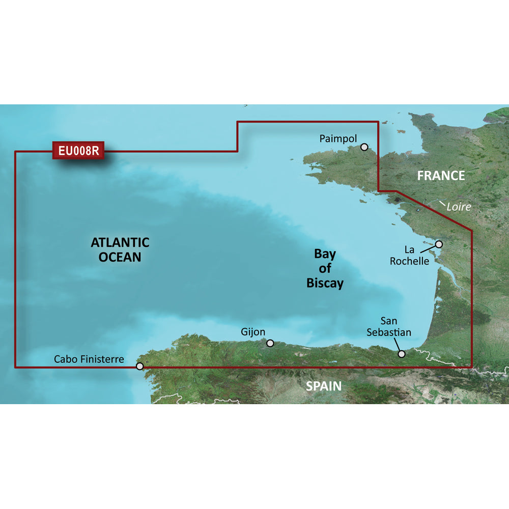 Garmin BlueChart? g3 Vision? HD - VEU008R - Bay of Biscay - microSD*/SD*