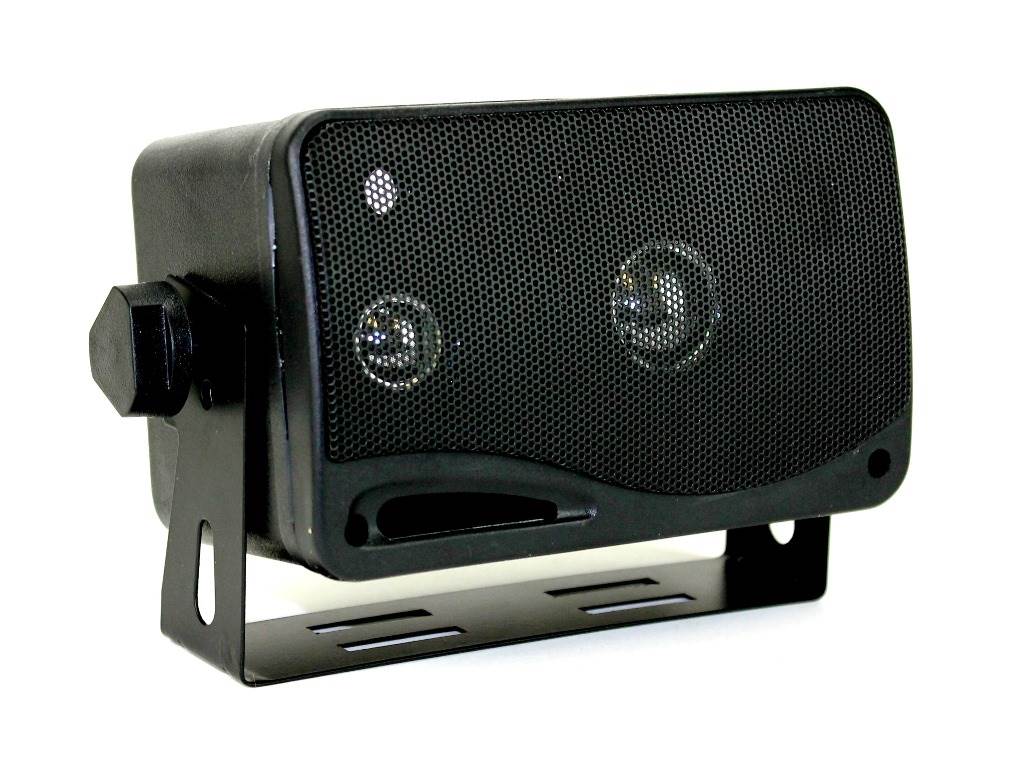4) New PYRAMID 2022SX 3.25" 200w 3-Way Car Audio Mini Box Speakers System Inside