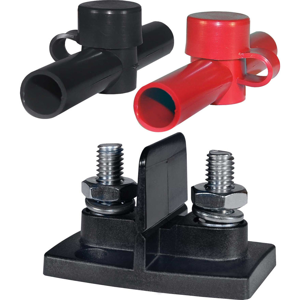 Blue Sea PowerPost Dual 2 x 3/8" Studs w/Insulators