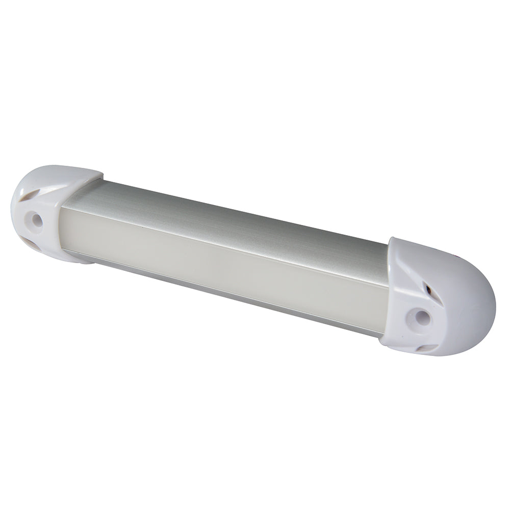Lumitec Mini RAIL2 6" Blue LED Light Brushed Finish 12/24v