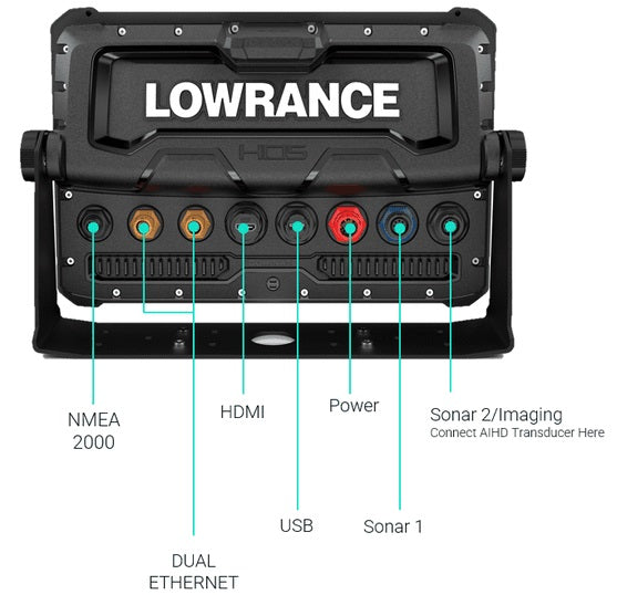 Lowrance HDS16 Pro 16" MFD C-Map US & Canada Active Imaging HD 3In1
