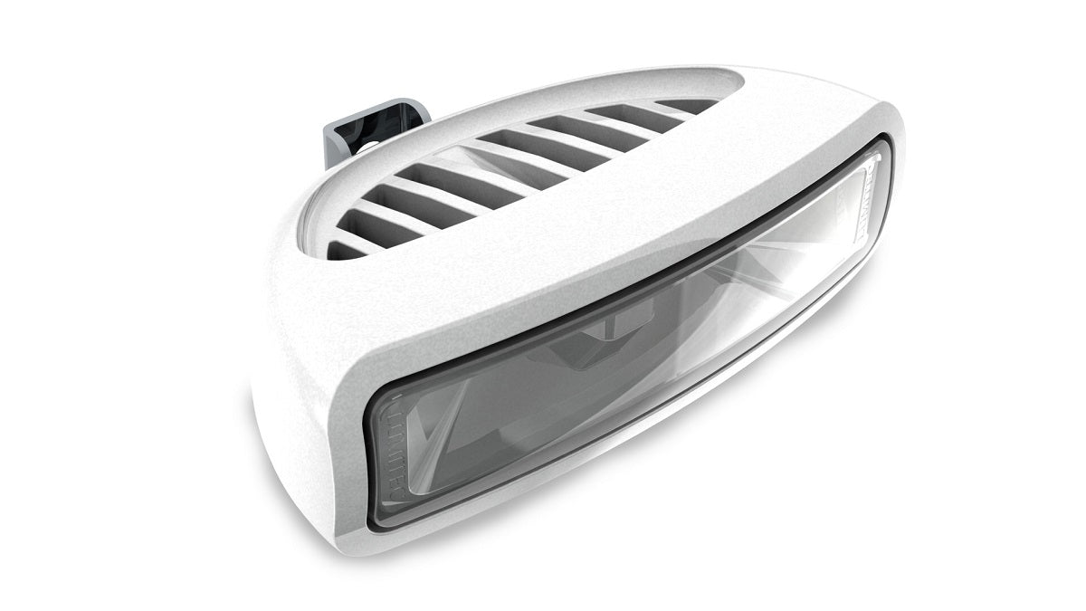 Lumitec Caprera3 Flood Light White/Red LED's Dimmable Bracket Mount White 12/24v