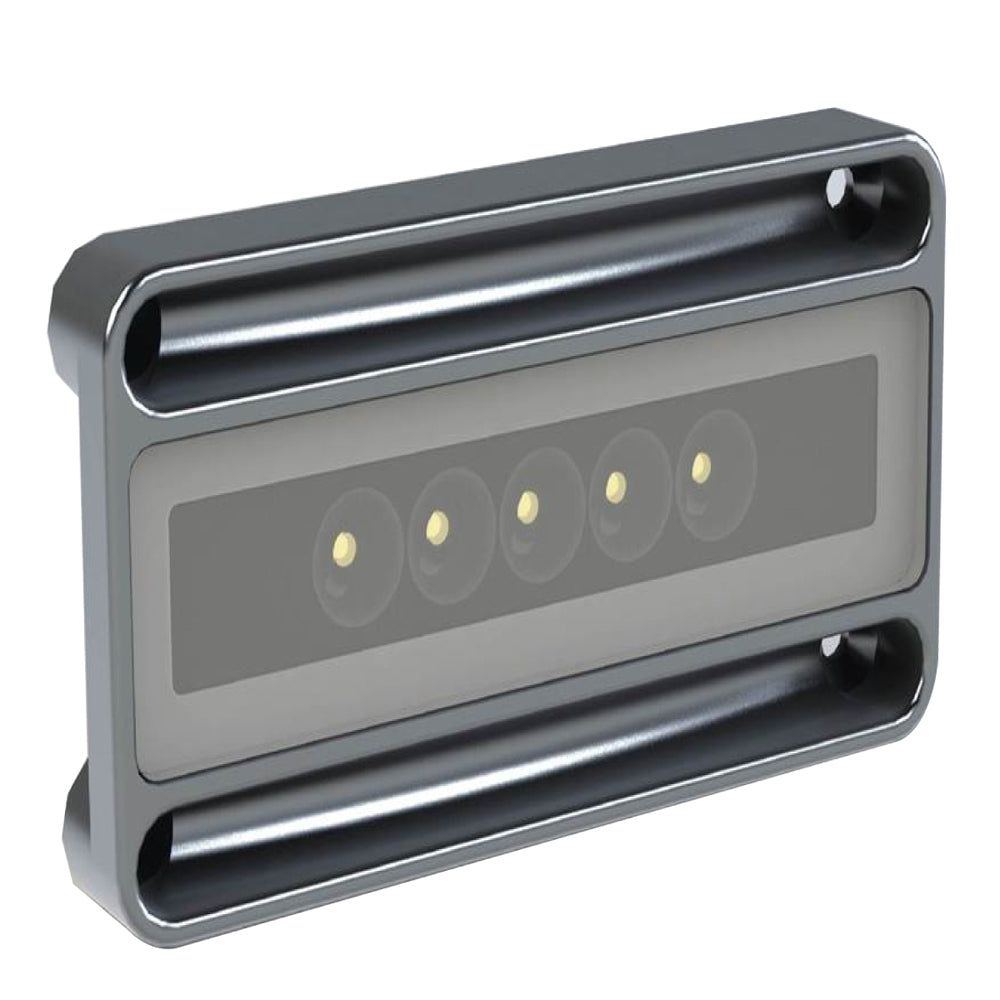 Lumitec Nevis2 Engine Room White/Blue LED Light Brushed Finish 12/24v