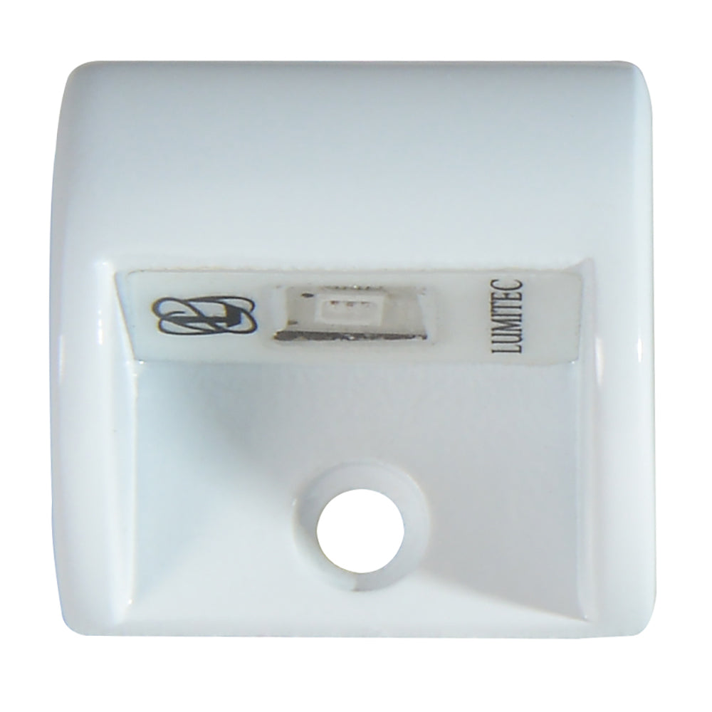 Lumitec Andros Courtesy/Accent White LED Light White Finish 12V