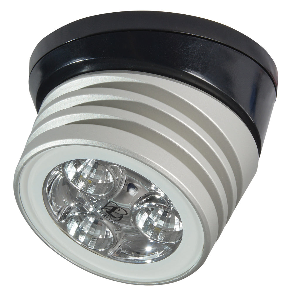 Lumitec Zephyr Deck Light White LED Speader Light Black Base
