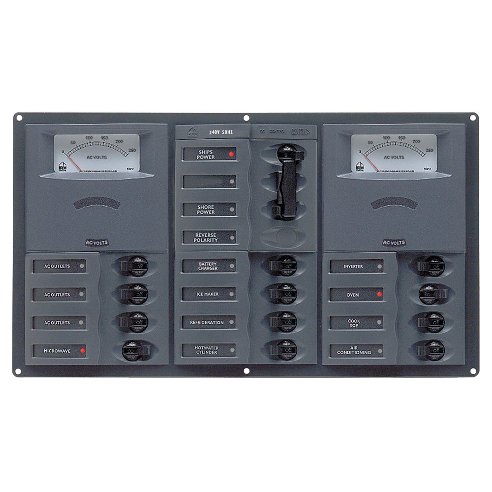 BEP 900-ACM2-AM-110 3 Way AC Circuit Breaker Panel