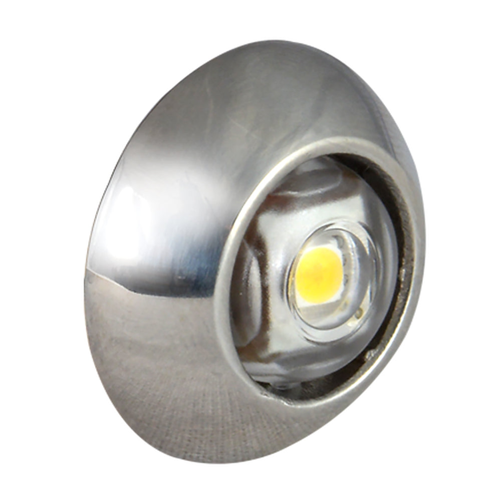 Lumitec Exuma Courtesy Light Red LED Polished Stainless Steel 12v