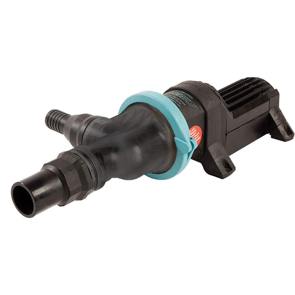 Whale Gulper Grouper Mk3 Fishbox/Waste Pump w/90? Ports - 24V