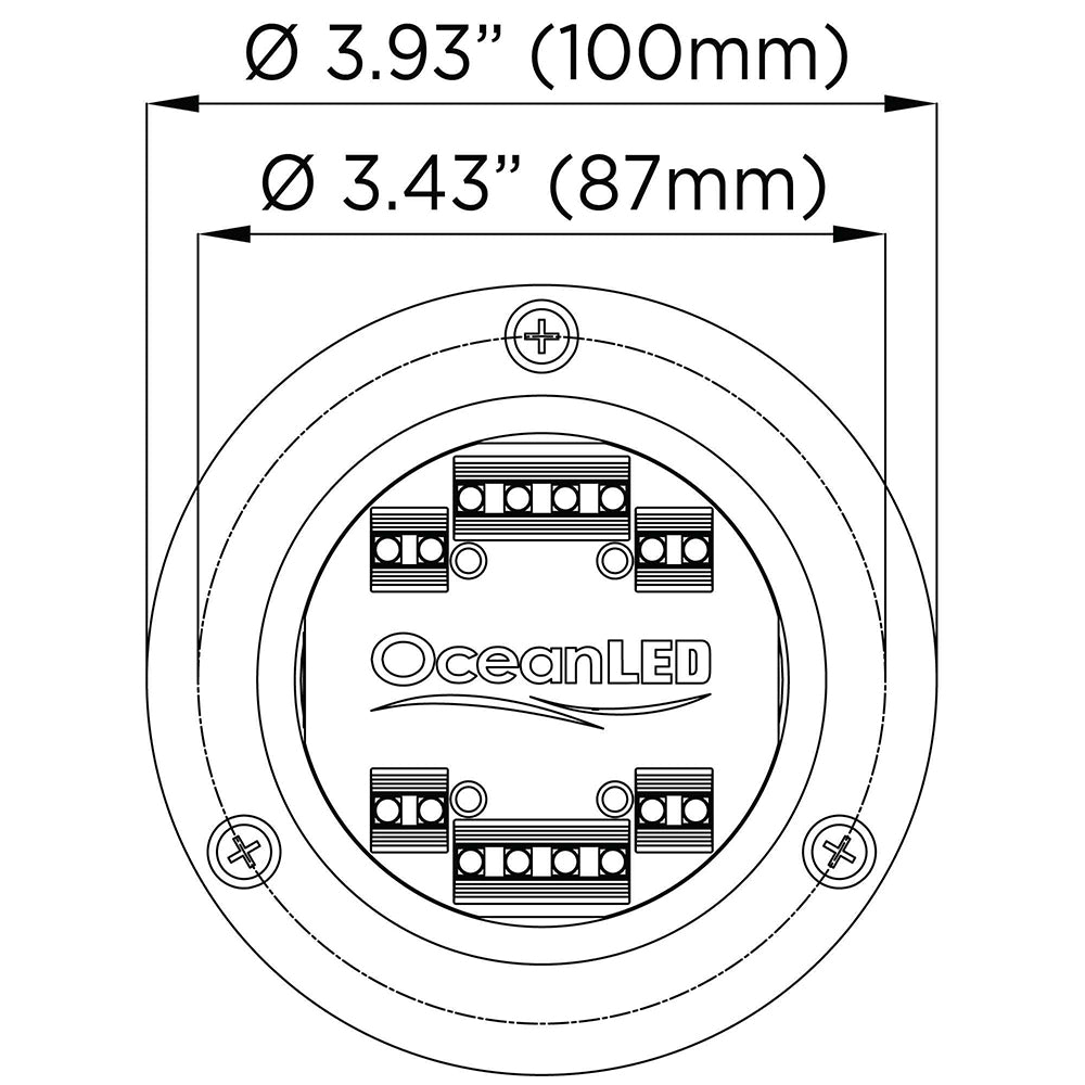 OceanLED Sport S3116S White 16 LED
