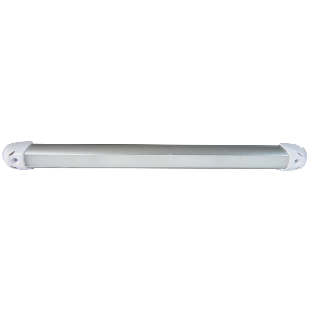 Lumitec RAIL2 12" Rail Light Spectrum RGBW LED Brushed Finish 12/24v