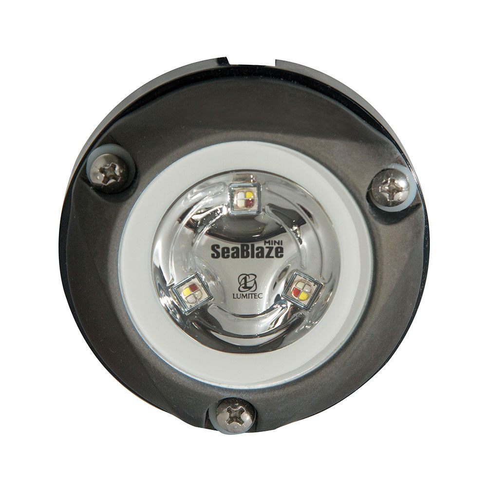 Lumitec Zambezi Mini Blue LED FOR PONTOON BOATS Anodized Aluminum 12/24v