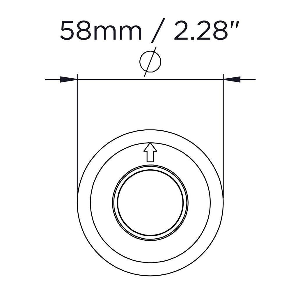 OceanLED Eyes Ocean GEN2 NTSC Camera Stainless Steel Bezel