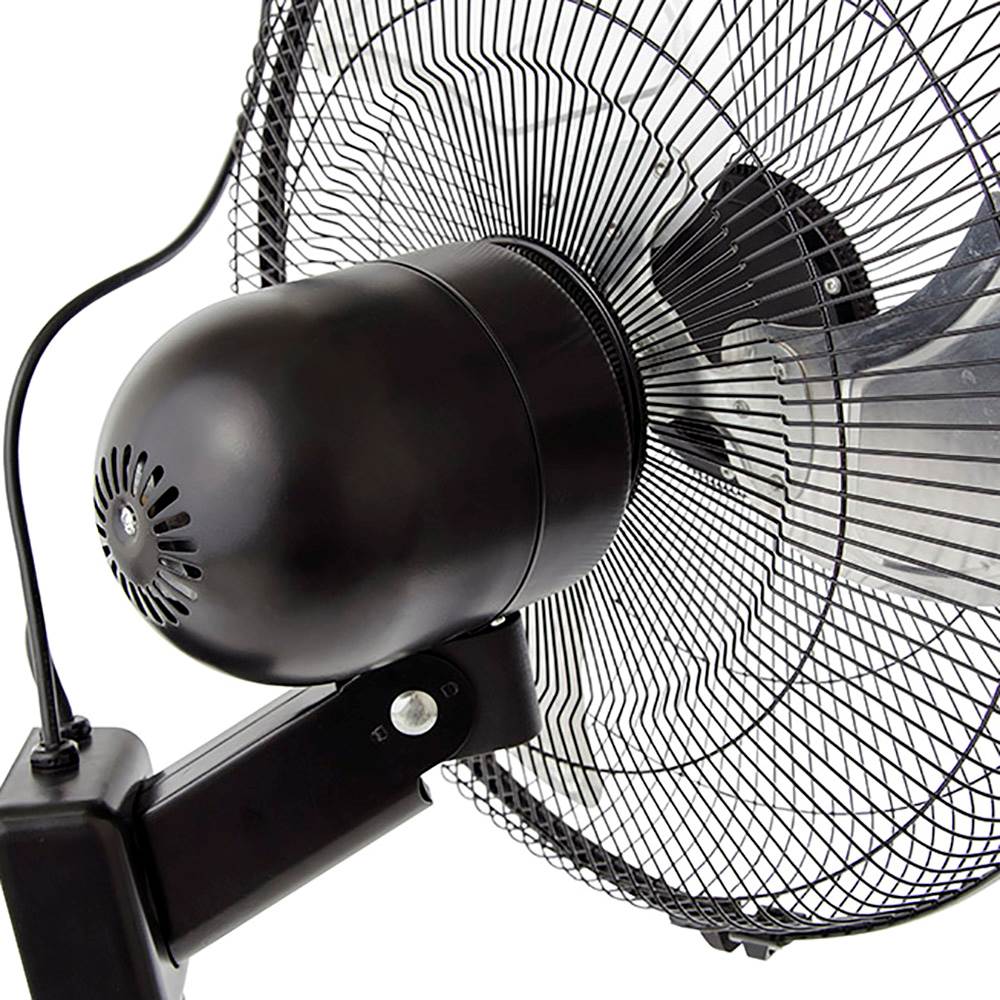 Active Air ACFW16HDB 16 Inch 3-Speed Metal Wall Mountable Oscillating Fan (2)