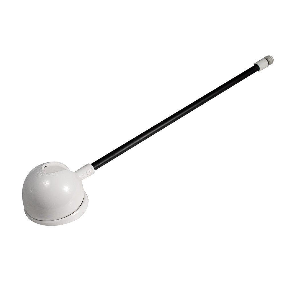 Lumitec Contour 39" Anchor Light, Black Sleeve White Base 12/24vDC
