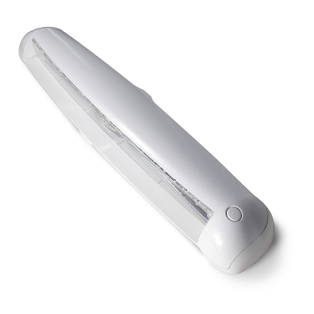 Lumitec Razor Flood Light Bar Flush Mount White LED White Housing 12/24v