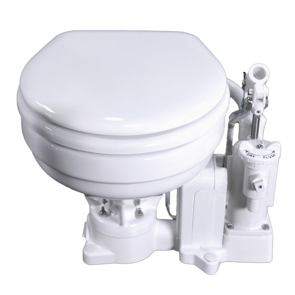 Raritan PH PowerFlush Manual Toilet Household Size Bowl 12v
