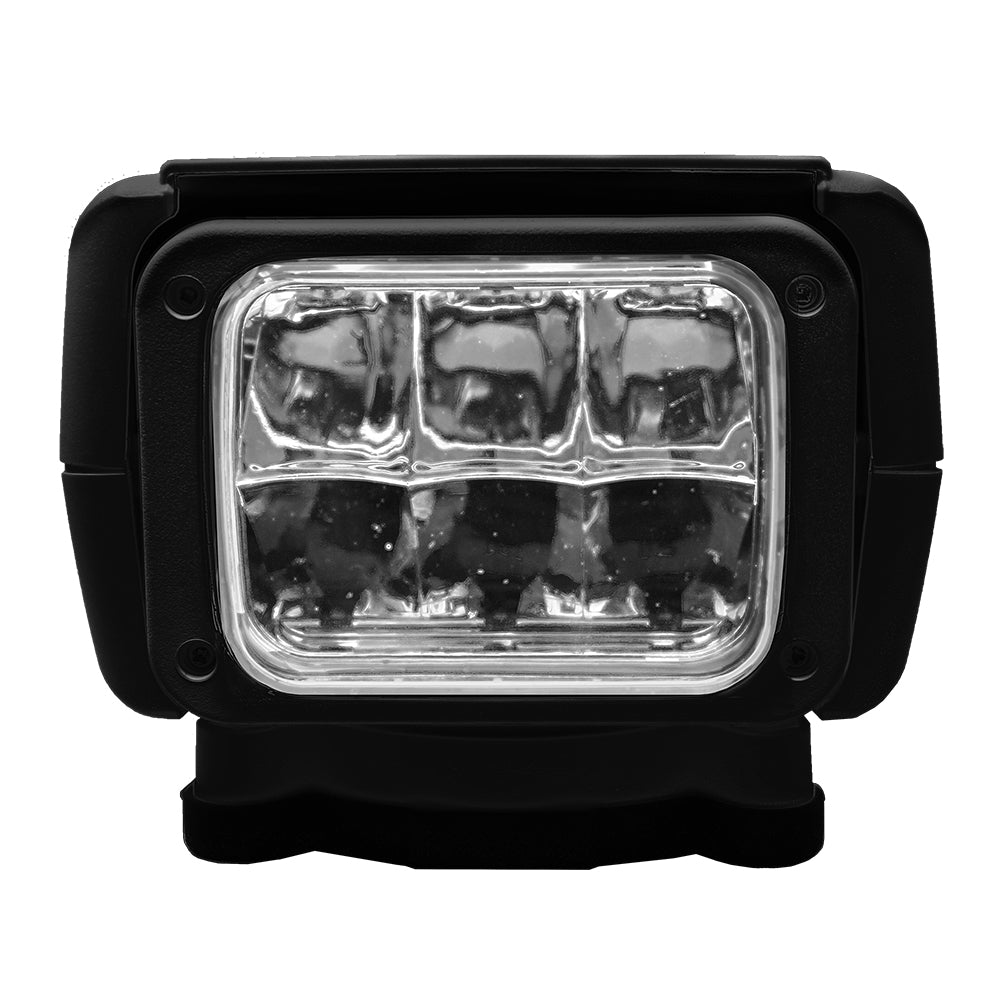ACR RCL85 Black LED Spotlight With Wireless Hand Remote 240,000 Candela 12/24v