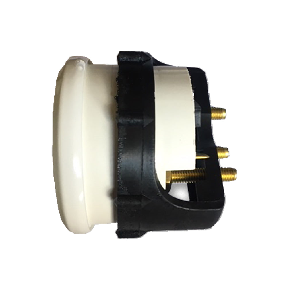 Faria Dress White 2" Cylinder Head Temperature Gauge (60 - 220? F)