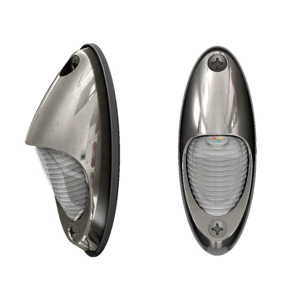 Lumitec Nautilus Piling Light Spectrum Cool White 10-30vDC Stainless Steel Housing