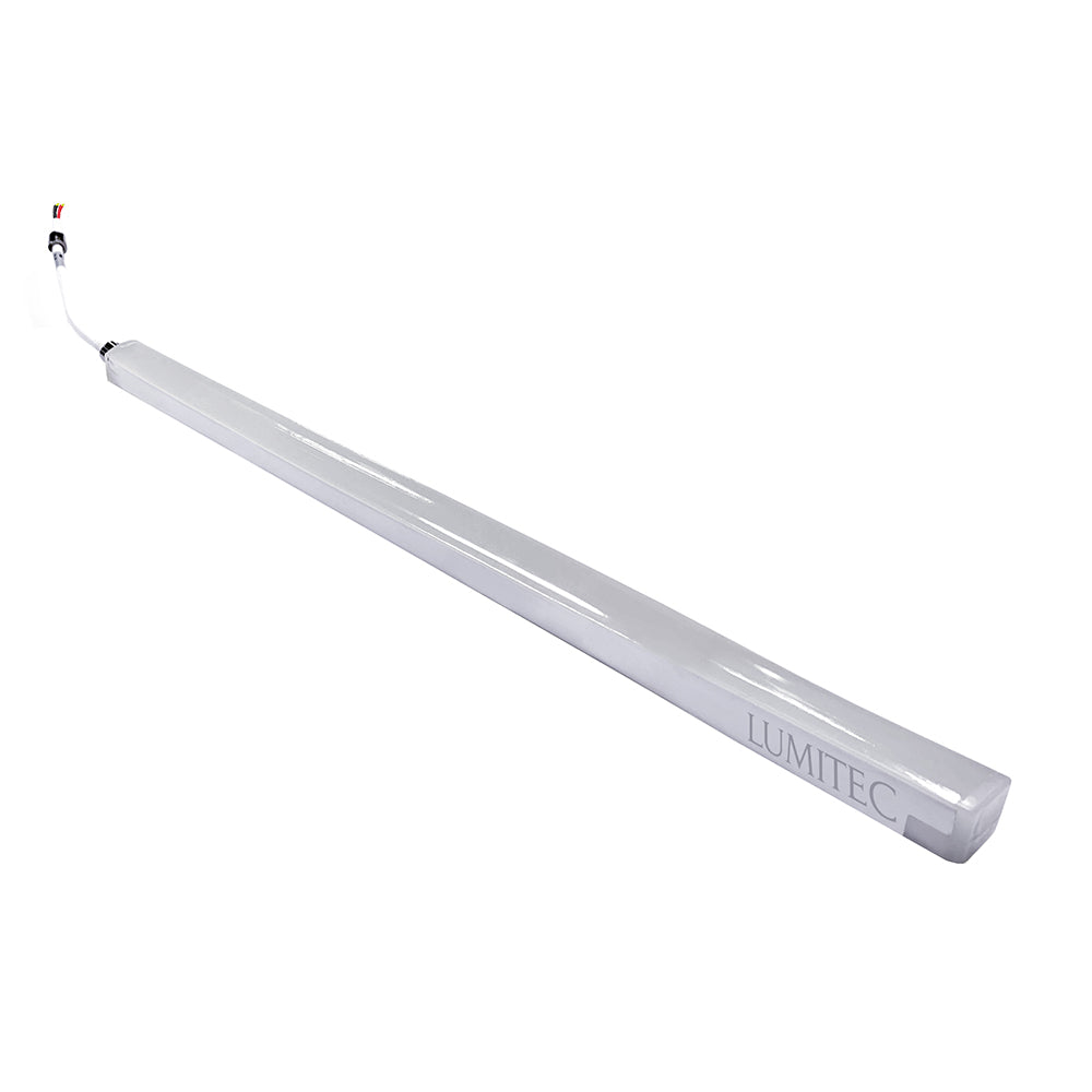 Lumitec Moray Flex Strip Light RGBW 6' 10-14vDC Whie Finish