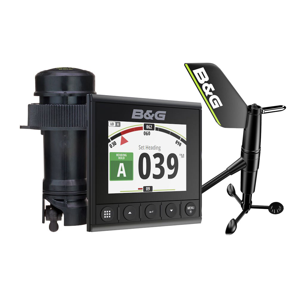 B&G Triton2 Speed, Depth & Wireless Wind System Pack - Triton? 4.1" Color Display, DST810 Transducer, WS320 Wireless Wind Sensor & NMEA2000 Starter Kit