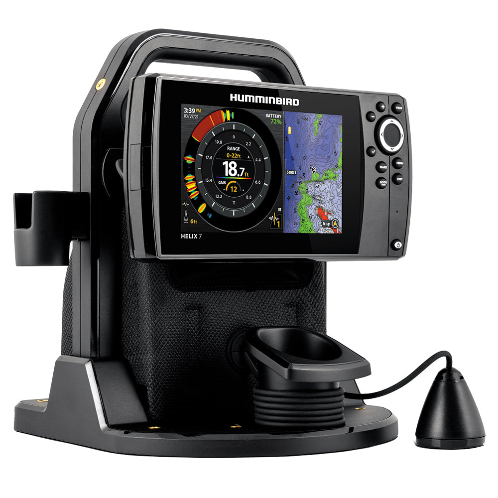Humminbird HELIX7 CHIRP G4 ICE Sonar GPS All Seasons Kit