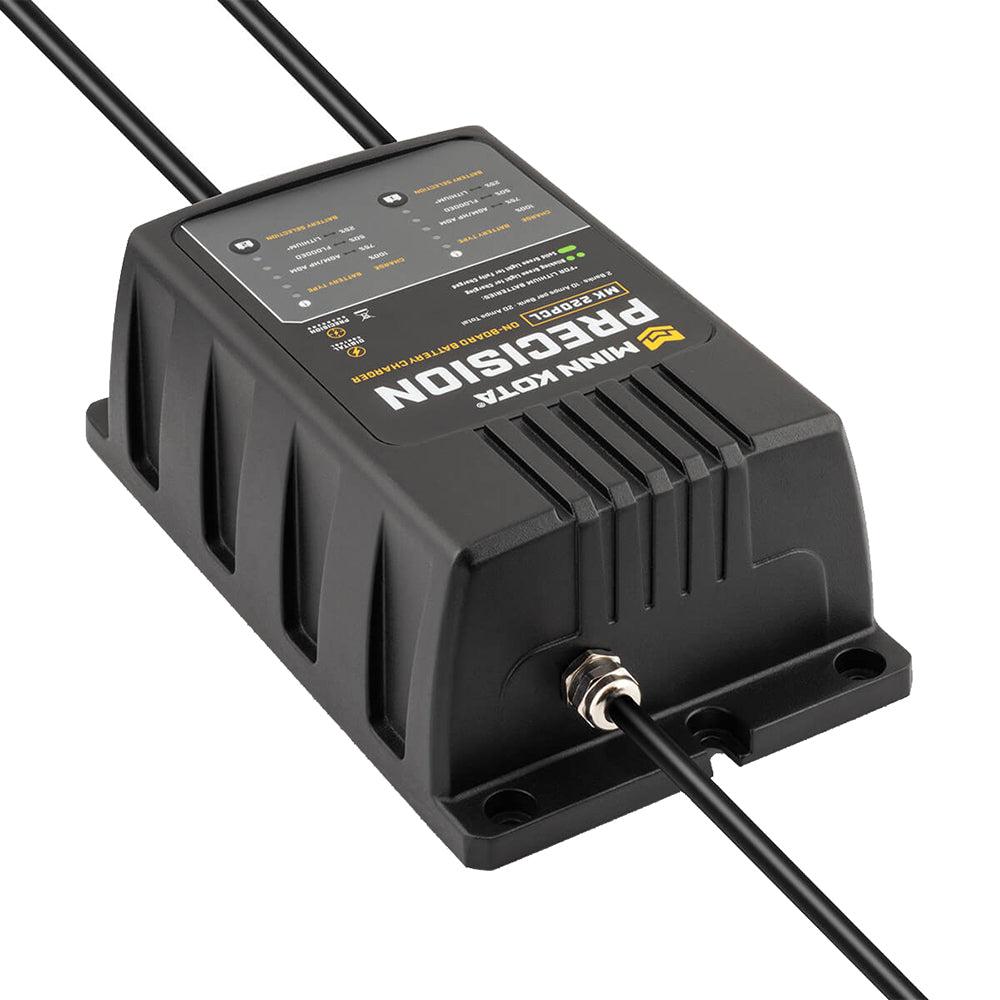 Minn Kota MK220PCL Precision Charger 2 Bank 10 Amps