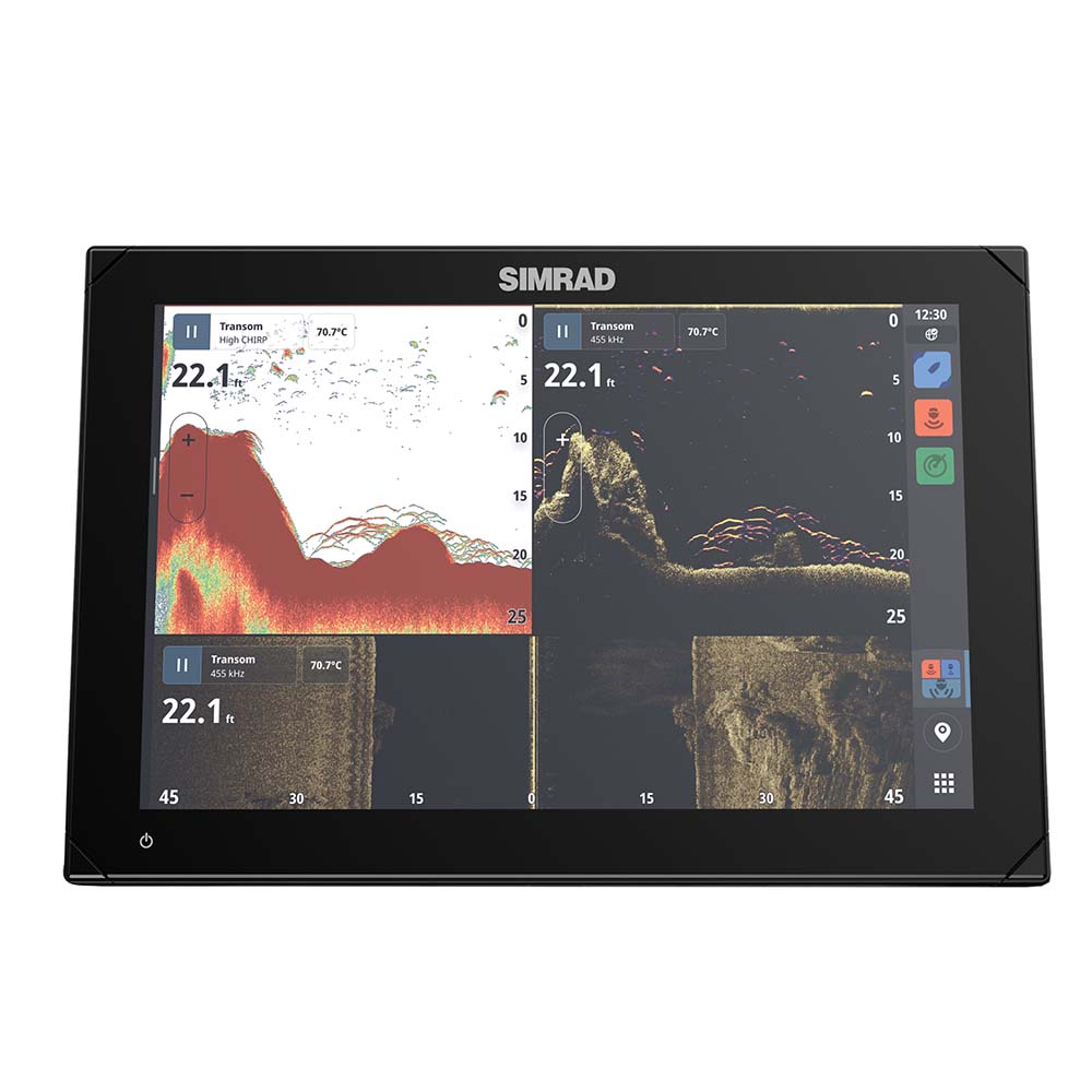Simrad NSX* 3012 Combo Chartplotter & Fishfinder - Display Only - No Transducer