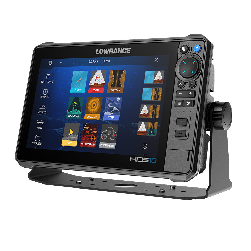 Lowrance HDS PRO 10 - w/ Preloaded C-MAP DISCOVER OnBoard & Active Imaging HD Transducer