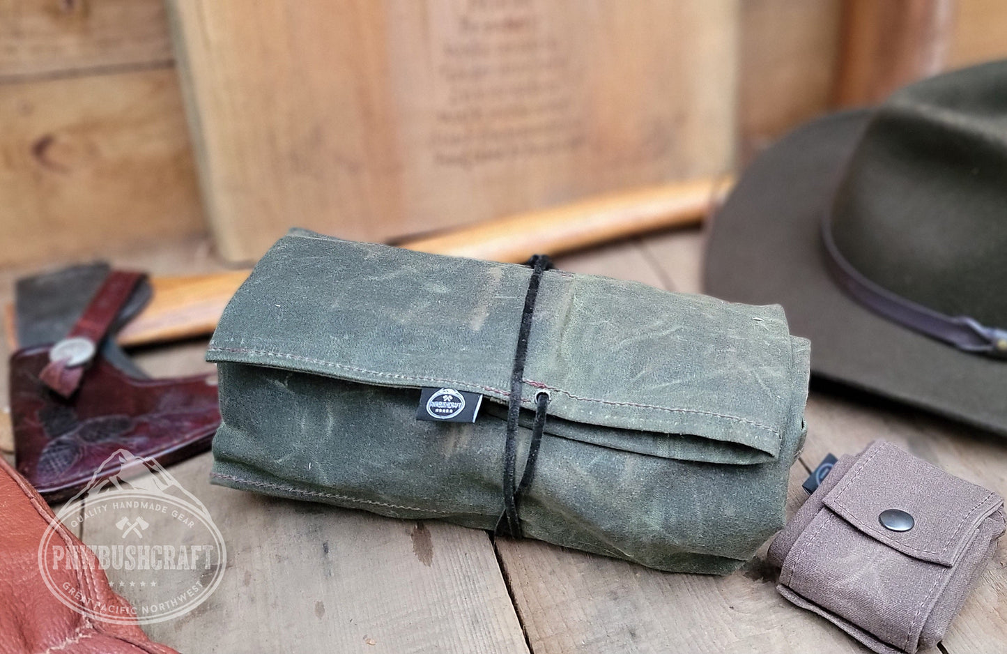 The Birch Waxed Canvas Roll Up by PNWBUSHCRAFT