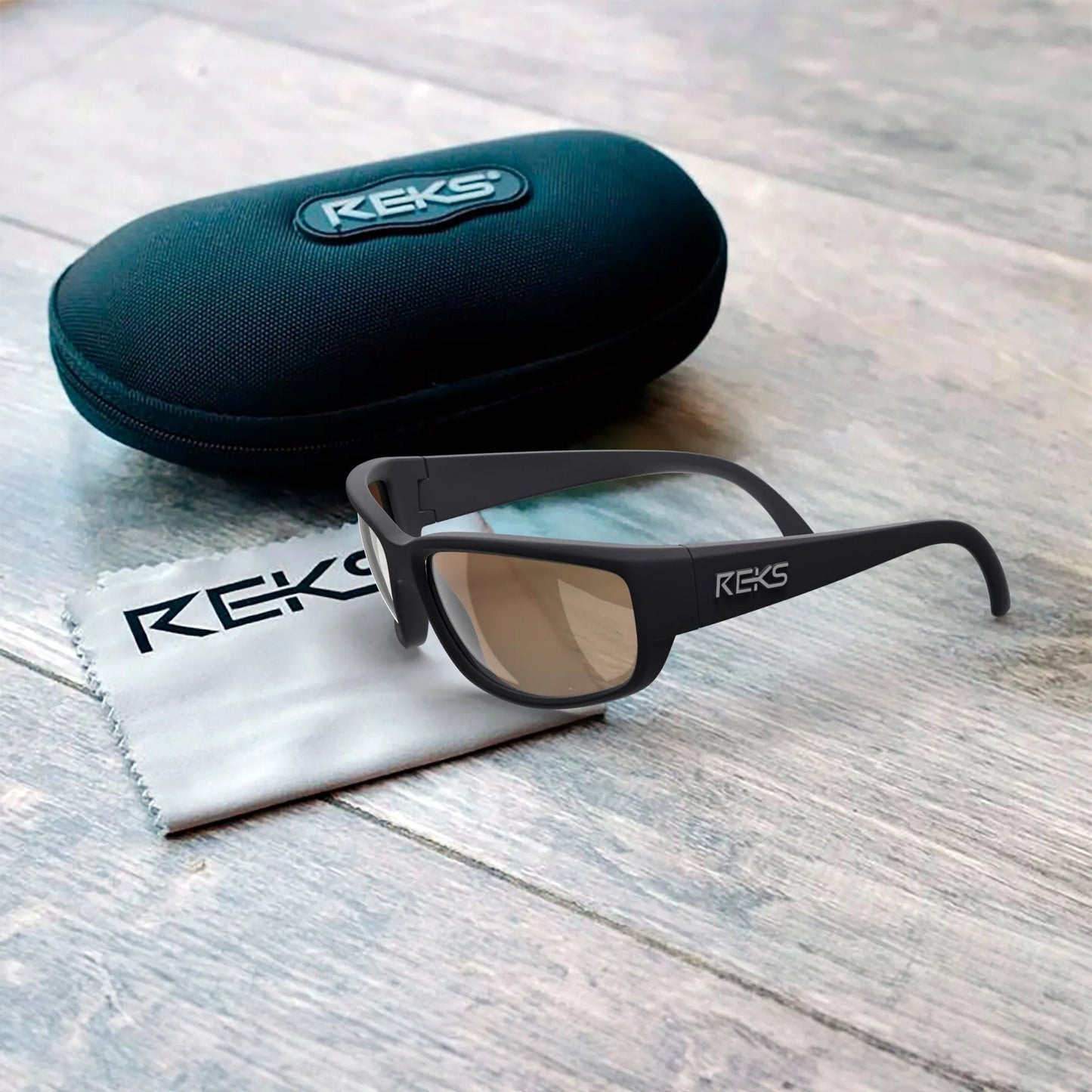 Wrap Large Polarized Polycarbonate Sunglasses