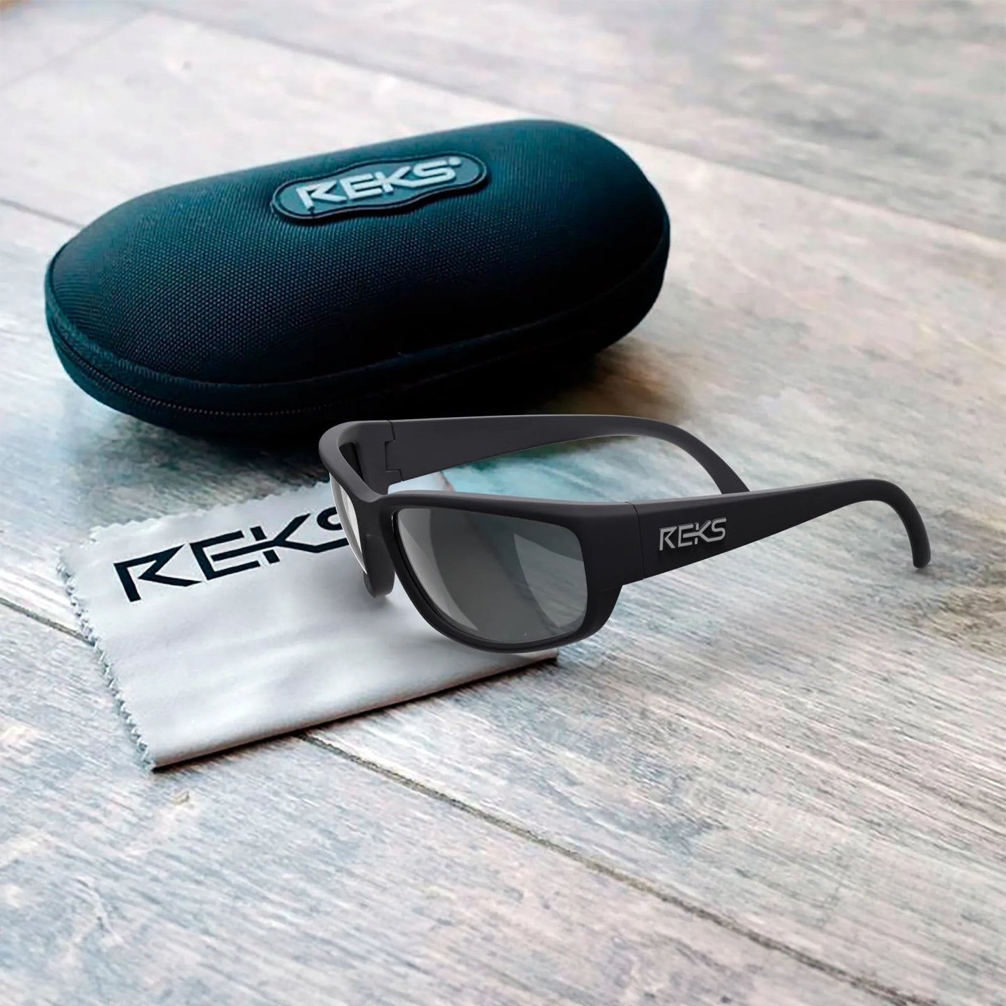 Wrap Large Polarized Polycarbonate Sunglasses