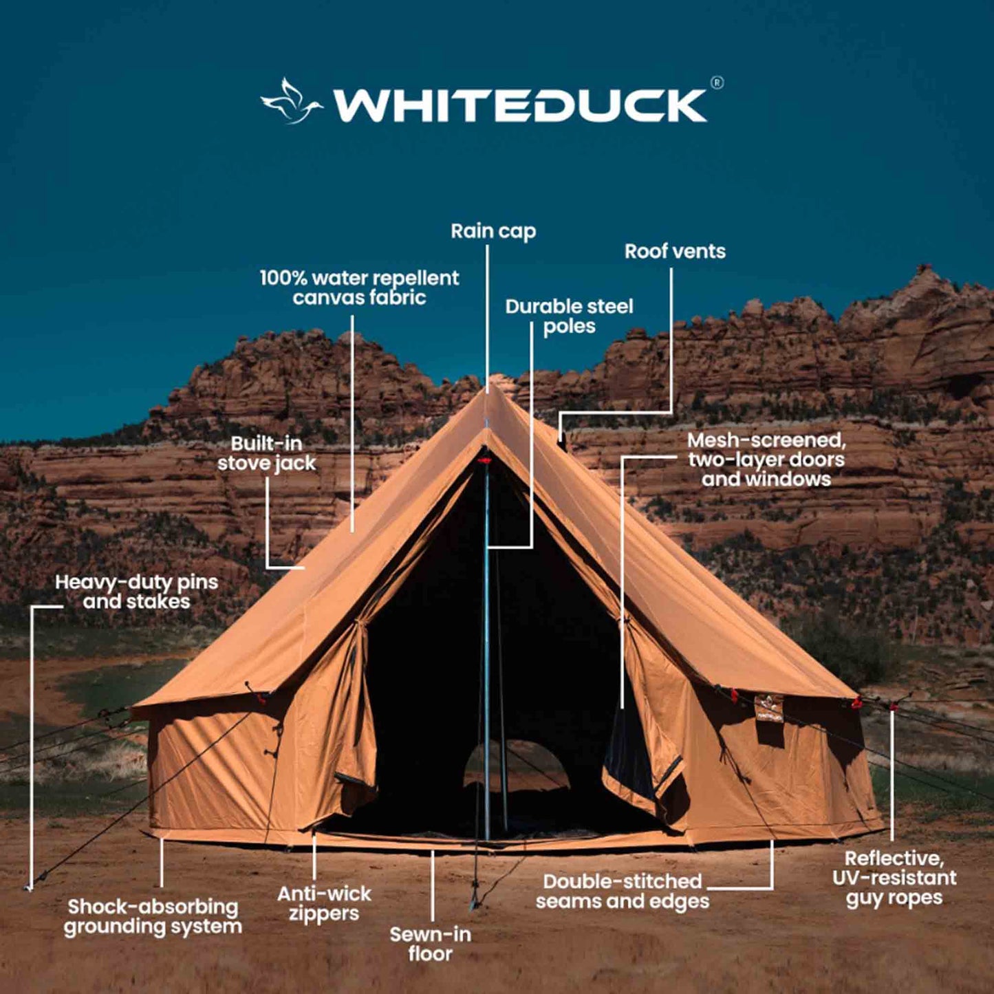 16' Regatta Bell Tent - Realtree Edge