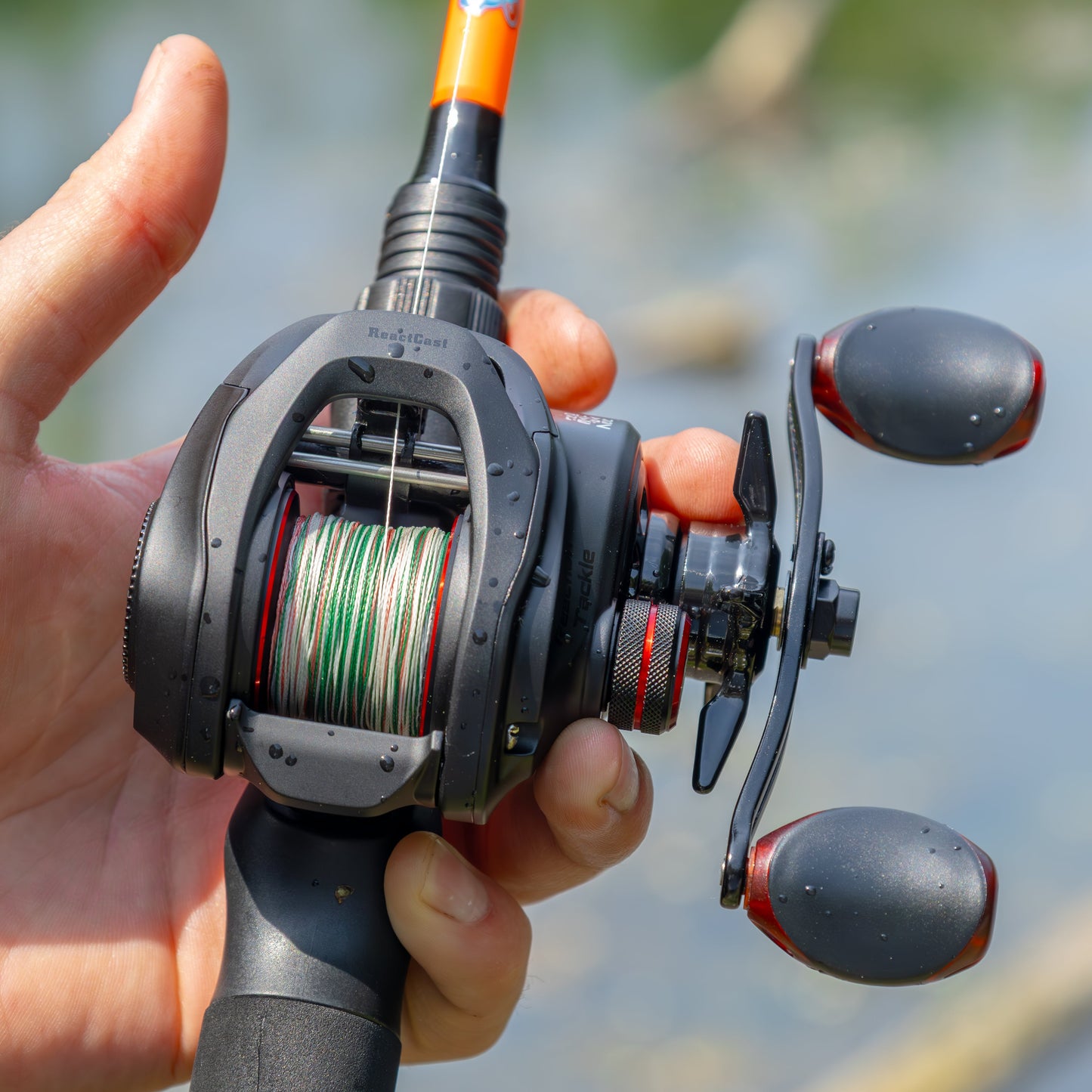 Reaction Tackle Braided Fishing Line - Mexico Camo - NEW