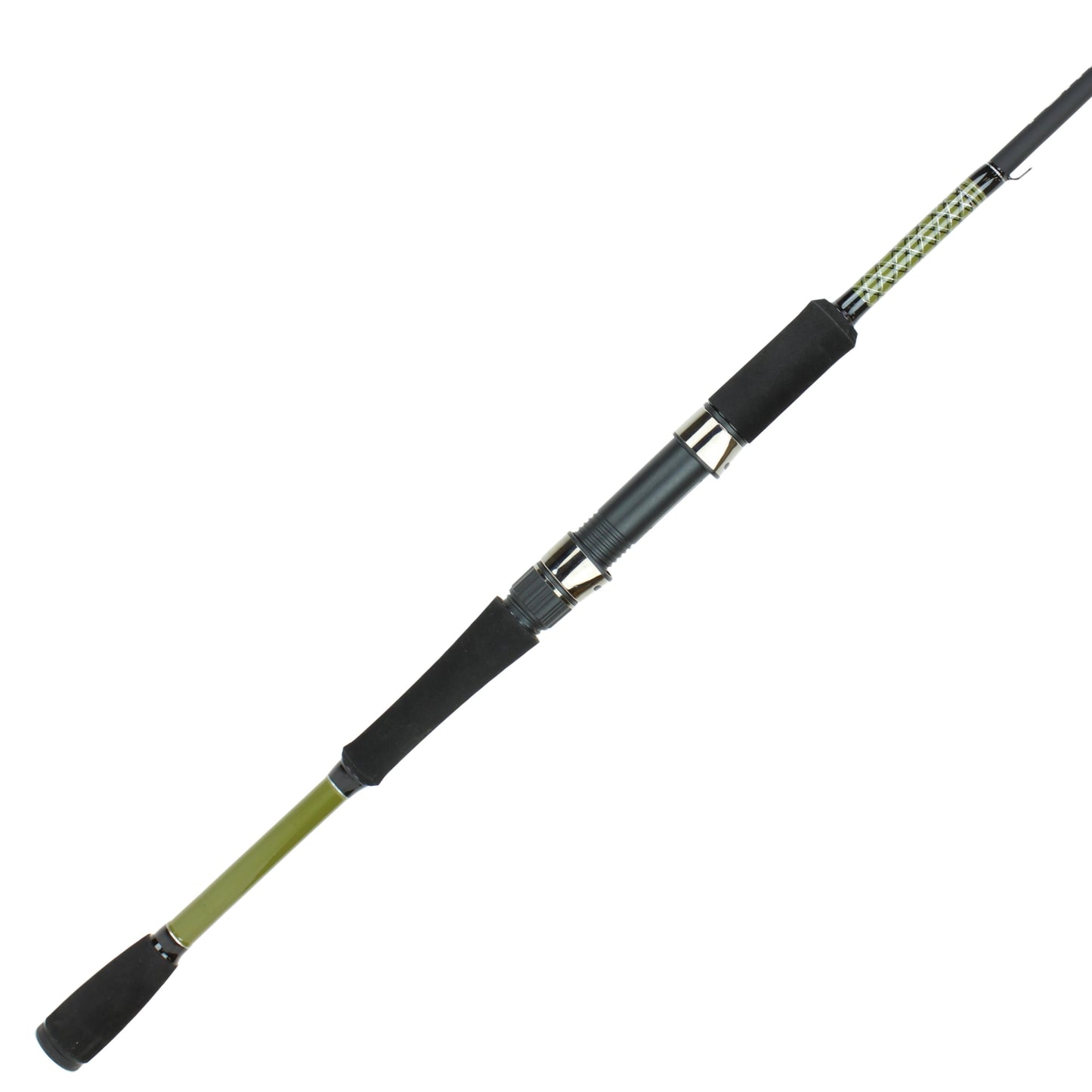 6'6" Medium Heavy Action Spinning Rod and Reel Package, 1 Piece Fiberglass/Graphite Spinning Rod |4000 Spinning Reel | FORTIS