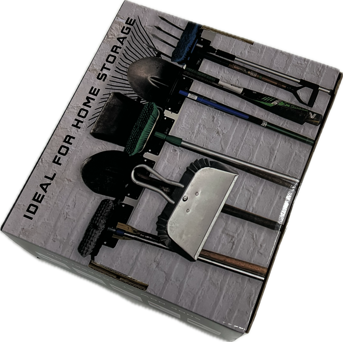 Garage Wall Rack Organizer for Yard Tools, Gear & Equipment, Skis or Snowboard by Bindings