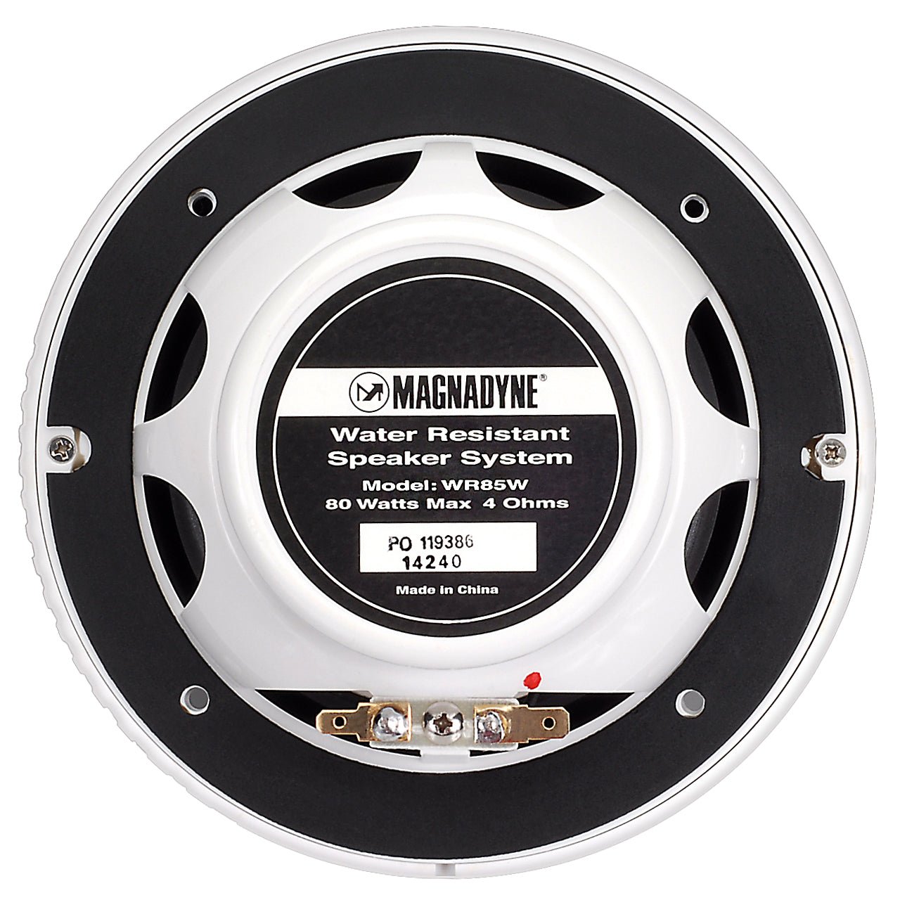AquaVibe WR85W-PAIR | Marine Water-Resistant 6 1/2" 2-Way Speakers | Sold as a Pair