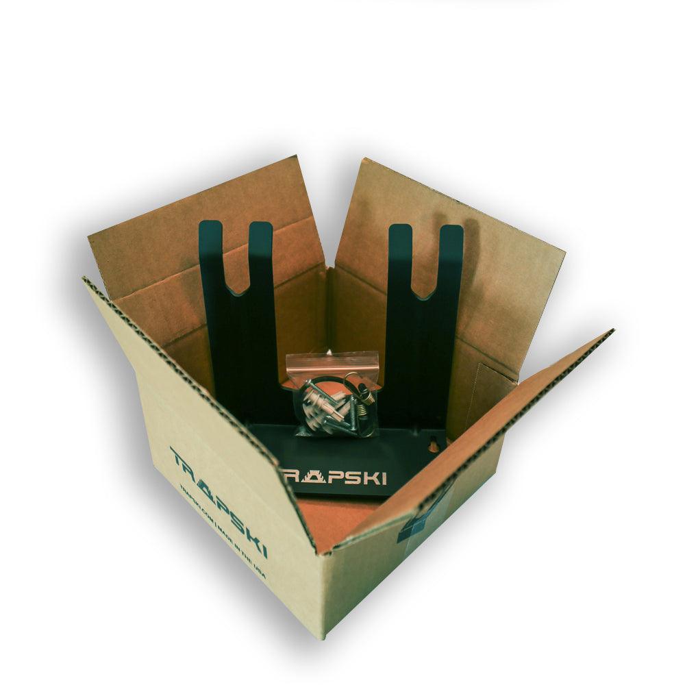 Garage Wall Rack Organizer for Yard Tools, Gear & Equipment, Skis or Snowboard by Bindings