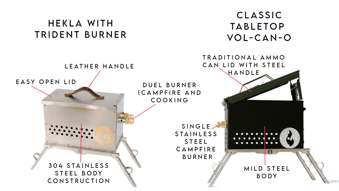 Hekla Combo: Stainless steel perfection to last a lifetime
