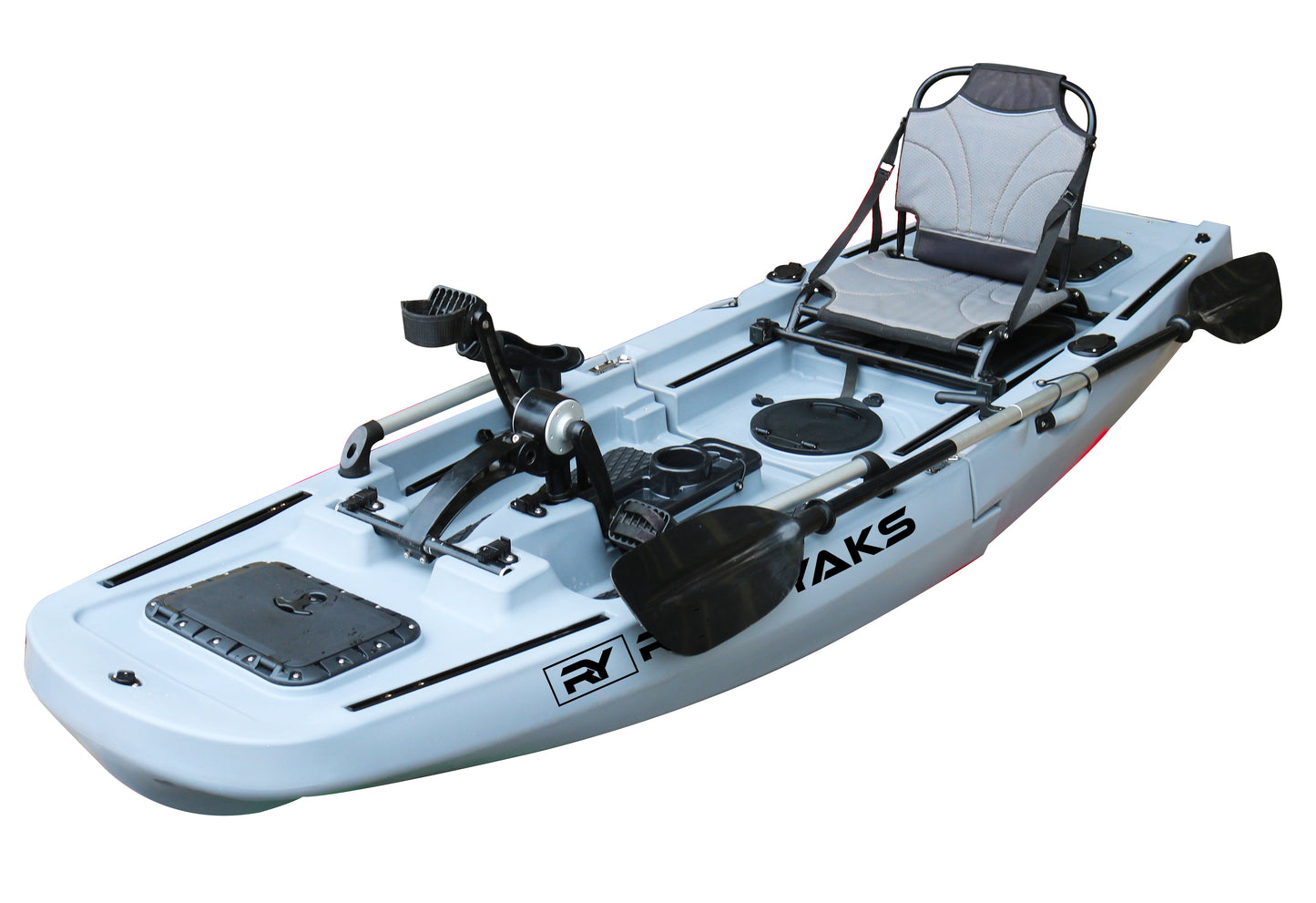 9.8ft Rogue Modular Propeller Drive Pedal Fishing Kayak | 400lbs Capacity | 2 Piece