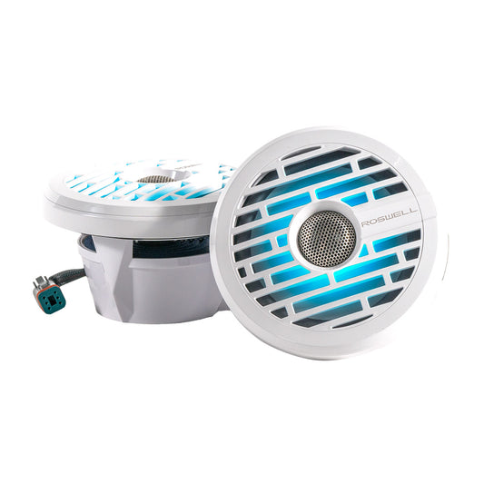 Roswell R1 6.5 Marine Speakers - White - 80W RMS & 160W Peak Power
