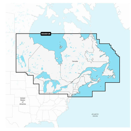 Garmin Navionics+* NSUS012R Canada, East & Great Lakes