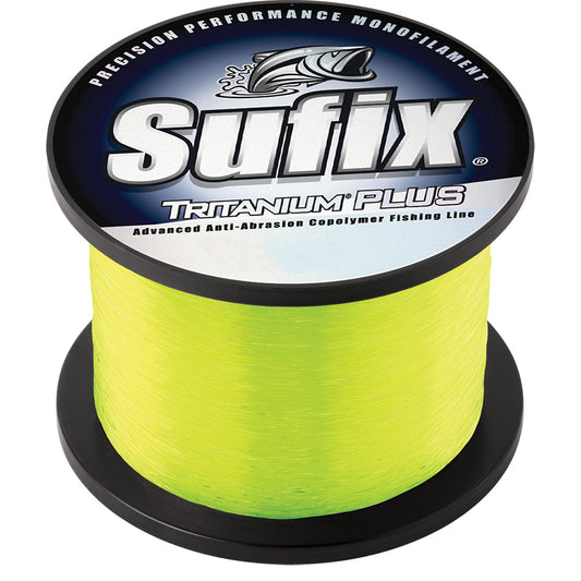 Sufix Tritanum Plus* - 12lb - Chartreuse - 4950 yds