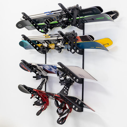 Jay Peak Ski & Snowboard Storage | Adjustable XSR | 4 Levels | Black