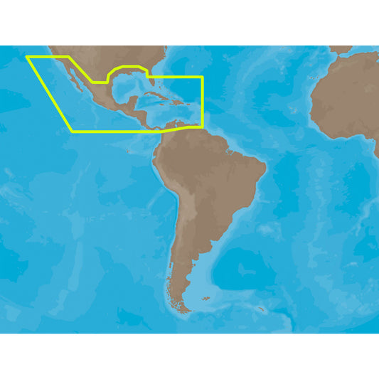 C-MAP MAX NA-M027 - Central America & The Caribbean - SD Card