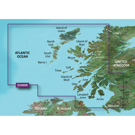 Garmin BlueChart? g3 Vision? HD - VEU006R - Scotland, West Coast - microSD*/SD*